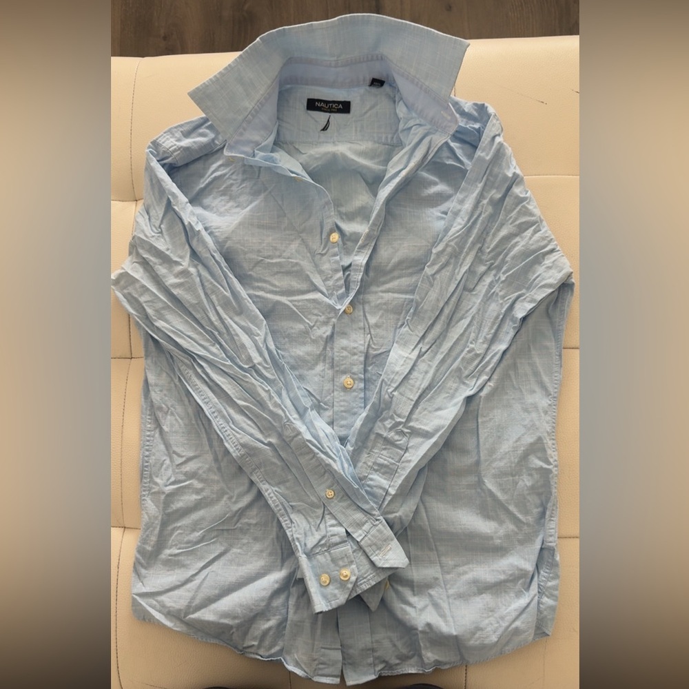 Nautica Light Blue Men's Shirt